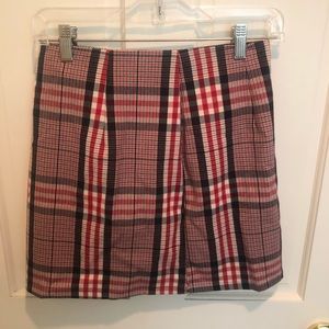 Forever 21 Plaid Pencil Skirt